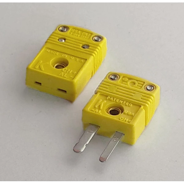 MINIATURE THERMOCOUPLE CONNECTOR TYPE K